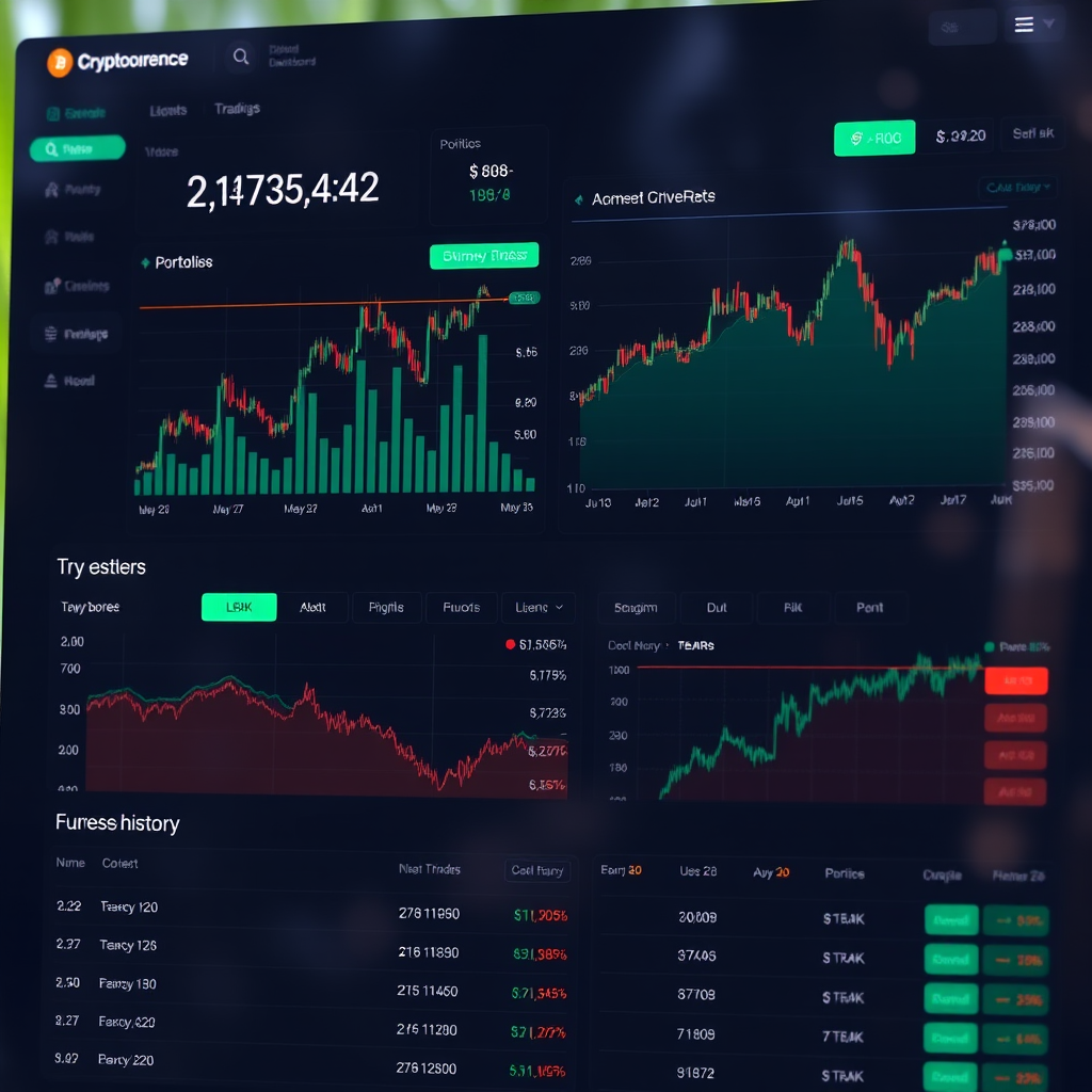 Comprehensive cryptocurrency trading analytics dashboard showing portfolio performance, profit and loss charts, risk metrics, and detailed trading history for Bitcoin and altcoin futures positions
